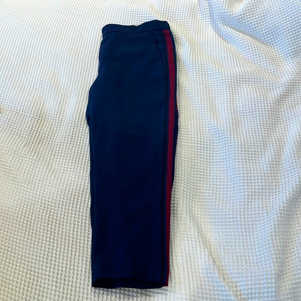 Stripe Cropped Pant